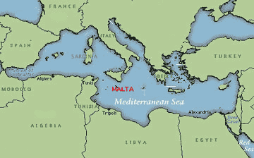 Map Of Mediterranean