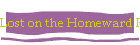 Lost on the Homeward Run