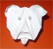 Dog Face on a Stand