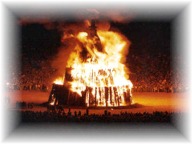 A bonfire from thailand 