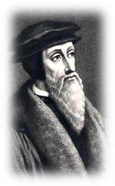 Calvin, founder of Reformed Christianity, but no hobbes 