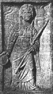 Unconfirmed statue of Sirona