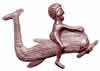 celt riding a salmon 