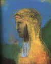 The Druidess by Redon