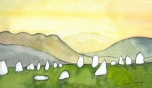 Stones in a field