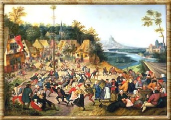 Enjoying Beltane Festivities