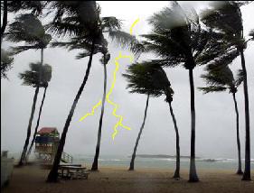  A tropical storm