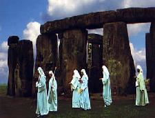 Druids on the march in Britain, technically probably more like a group like AOD