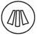 A very simple awen design for the headstone suggested by most groups