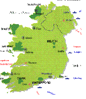 The Gaeltacht regions of Ireland