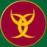 Pantheacon symbol not to be confused with the bio-hazard symbol