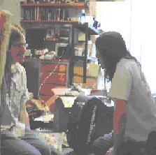 Sean and Matt arguing, again.  This was actually filmed in Goodhue Hall by Lyman Lakes.