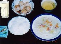 a typical bland Scandinavian meal.