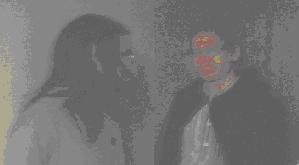  Sean and Matt discussing their next plans underground.  Shot in actual bad lighting conditions. 