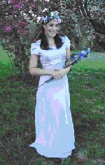 Dylan as the May Queen   