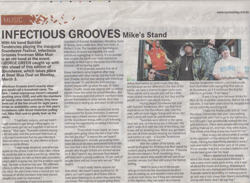 Infectious Grooves