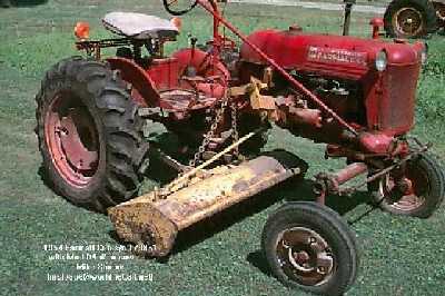 1955 Cub with Mott hammer knife