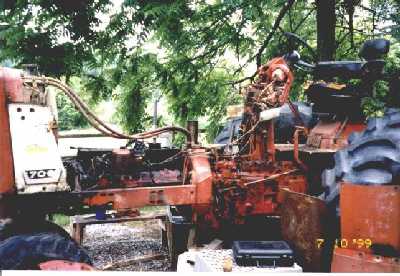 Image of F 706 with cylinder liners coming out