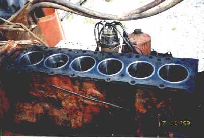 706 engine with new liners