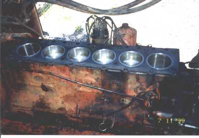 706 engine with all new pistons and liners
