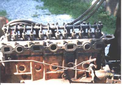 706 engine with head back on