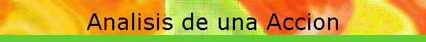 Analisis de una Accion