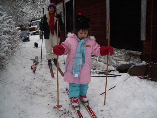 (Santa, Erika, and Linnea)