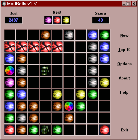 Mad Balls Screen Shot