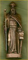 A small figurines `Yaroslav-The-Wise`