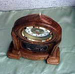A Clock for Office with image of Kreml of Velicy Novgorod (side#2)