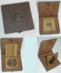 A unique Case for representative souvenir of Yaroslav-The-Wise Novgorod State University the Medal in the Box