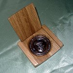 A representative souvenir of Yaroslav-The-Wise Novgorod State University the Medal in the Box