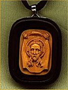 A   small   Icon   `Christ   on   Towel` .