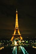 Le Tour D'Eiffel at Night