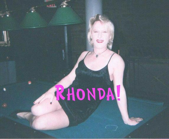 Rhonda lives full-time as a woman, and puts up with more crap than any human should have to take.