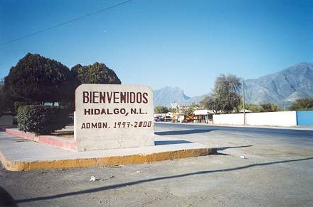 Arrival in Hidalgo