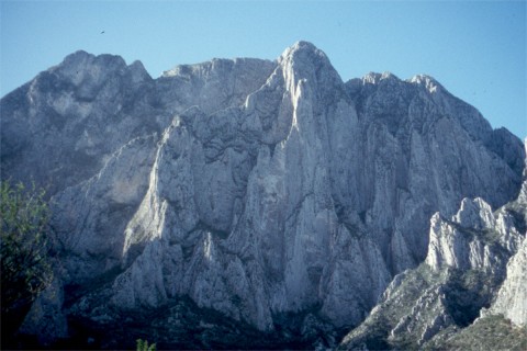 The spectacular view from camp