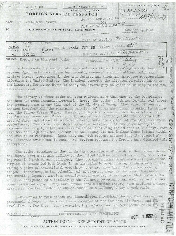 Embassy Memo