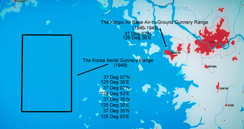 Korean West Coast Bombing Ranges.