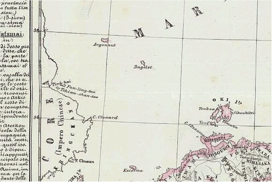 1847 European map