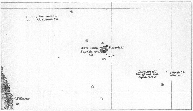 1863 British Navy Map