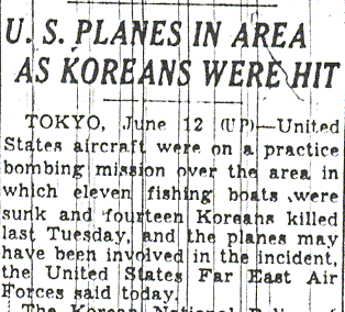 A U.S. Newspaper headline.