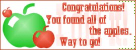 CUTE Apple hunt that's located in an adorable site about G3 Applejack! Site no longer exists.