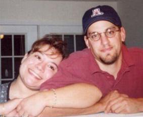 At Maria's mother's new home, September 2000