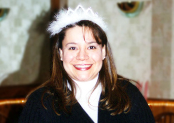 Maria in her Tiara