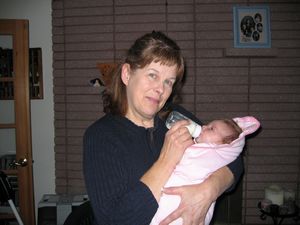 Pic, Eirelyn with her Grandmother Burnich