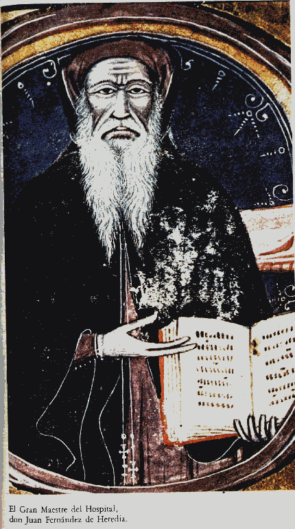 Juan Fernndez de Heredia, G.M. del Hospital
