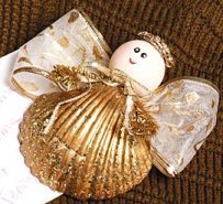 Shell Angel Pin