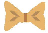 Fold ribbon to make wings