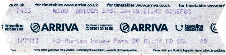  308 Ticket 02/09/03